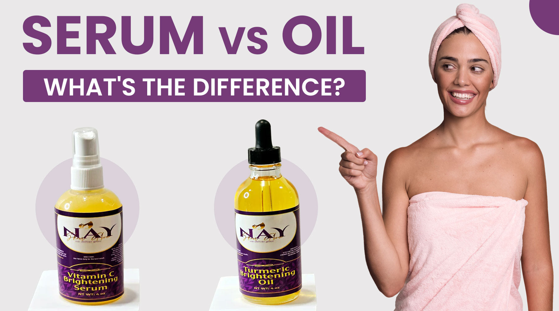 Face serum vs face oil