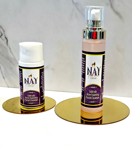 Nay skin glow acne foaming facial cleanser