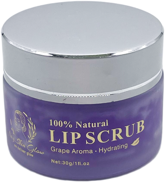 Nay skin glow Grape aroma lip scrub