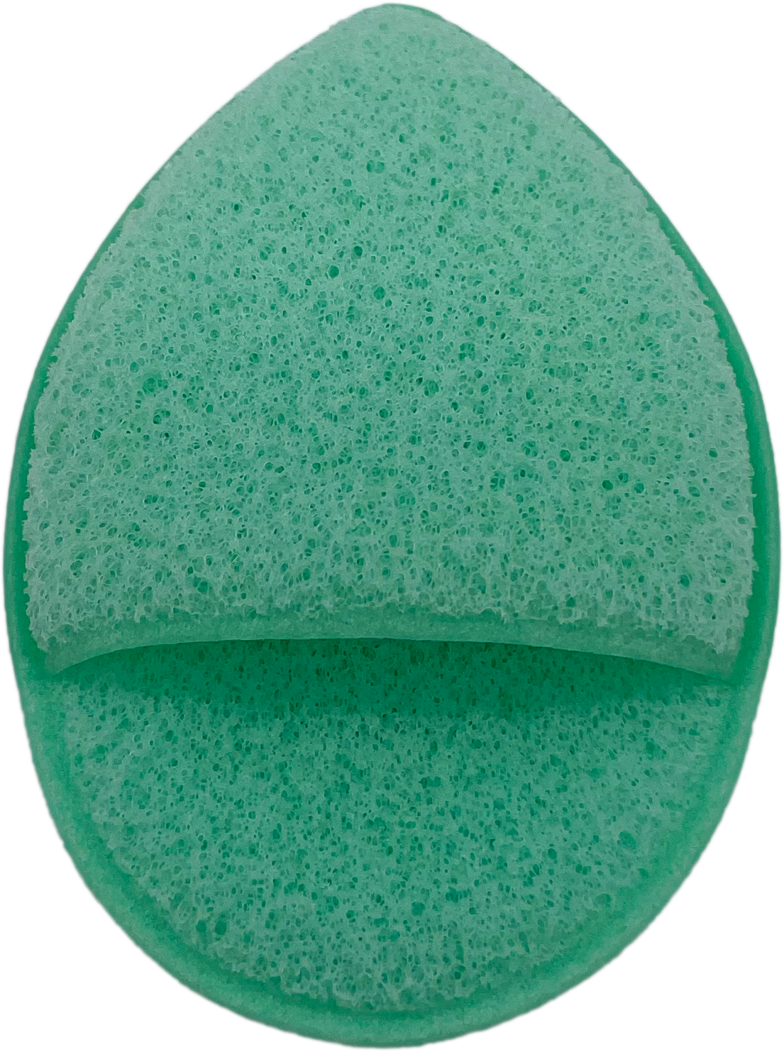 Exfoliating Face Sponge Green color