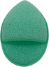 Exfoliating Face Sponge Green color