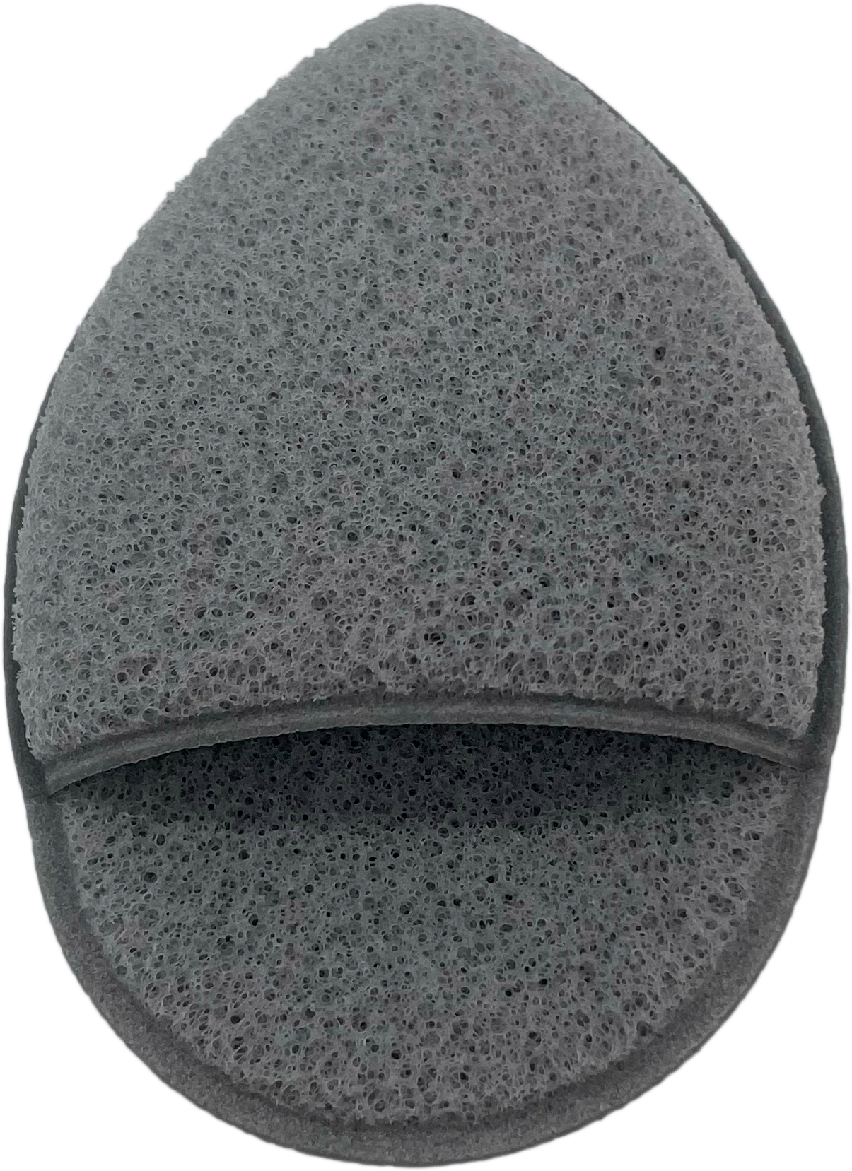 Exfoliating Face Sponge grey color