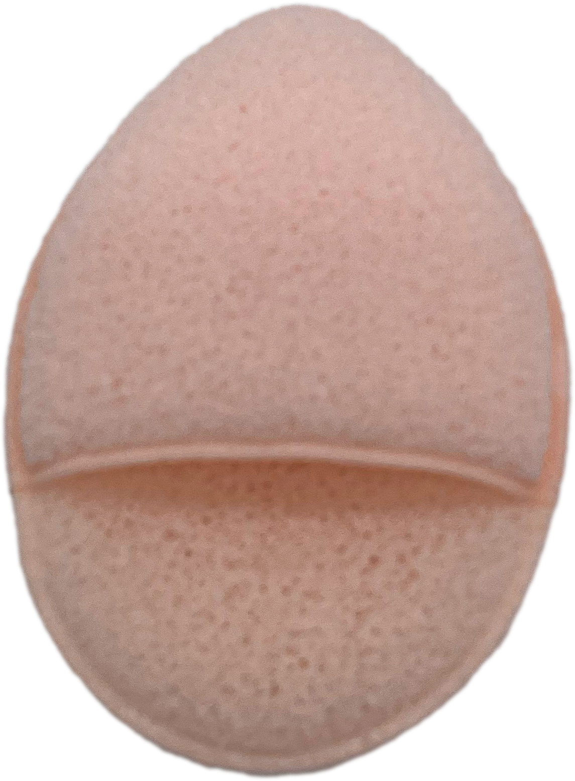 Exfoliating Face Sponge peach color