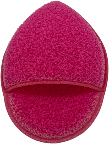 Exfoliating Face Sponge pink color