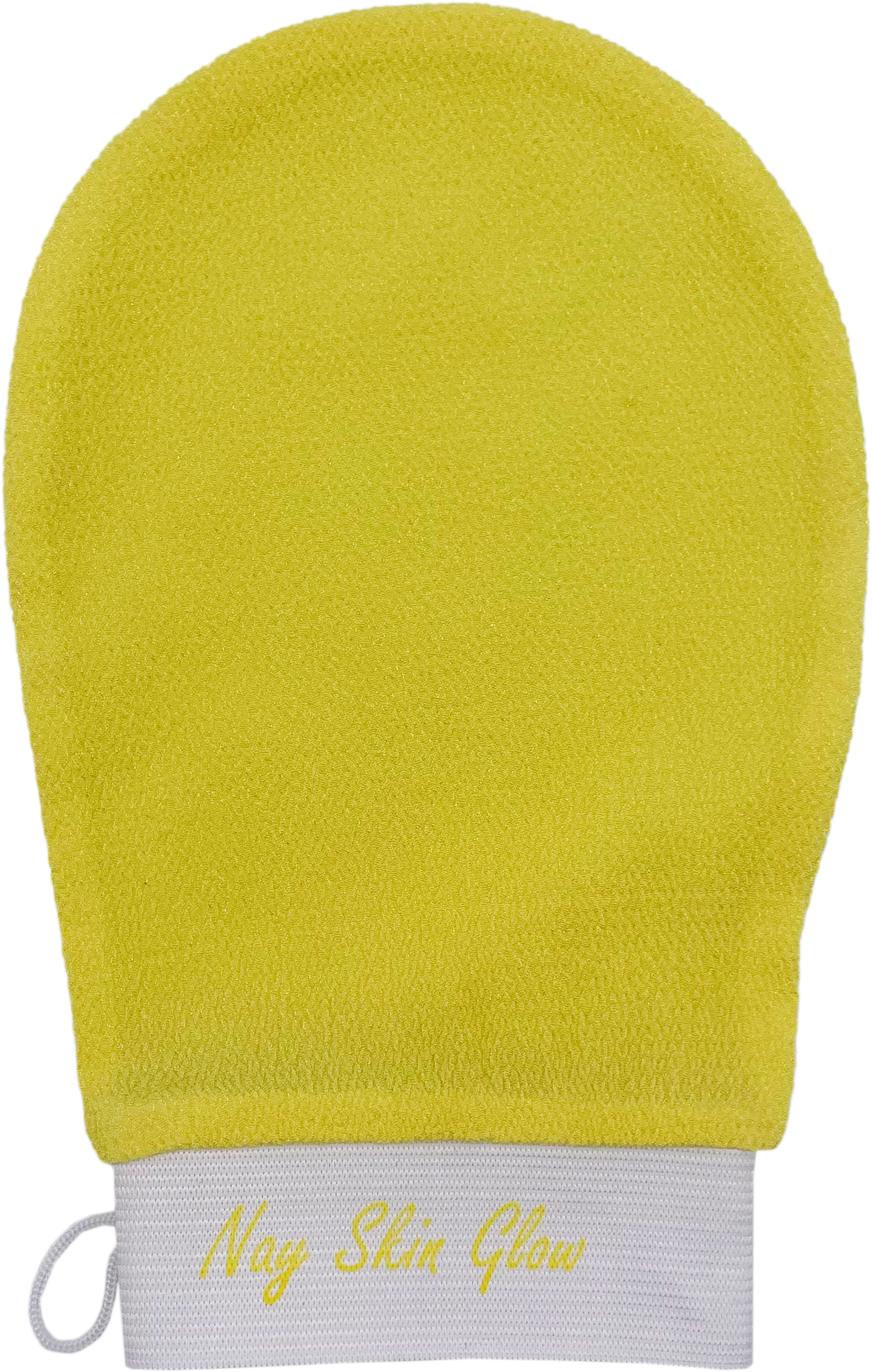 Exfoliating Shower Gloves lime yellow