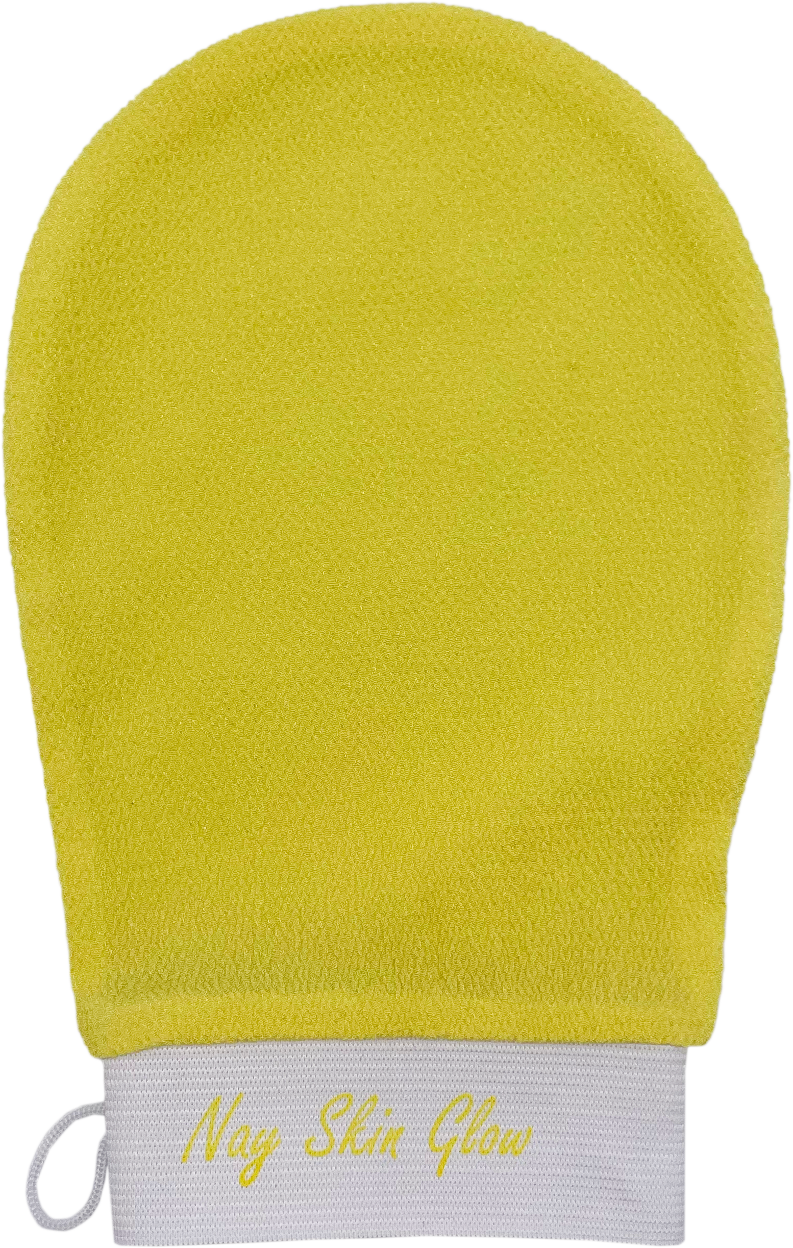 Exfoliating Shower Gloves lime yellow