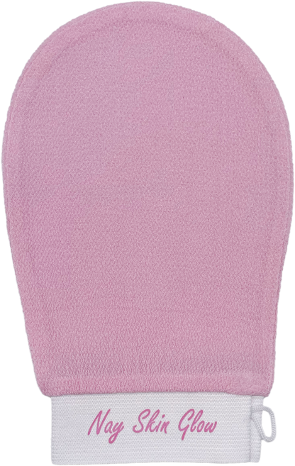 Exfoliating Shower Gloves pink